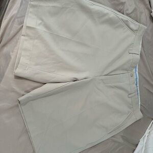 Classic Beige Casual Shorts